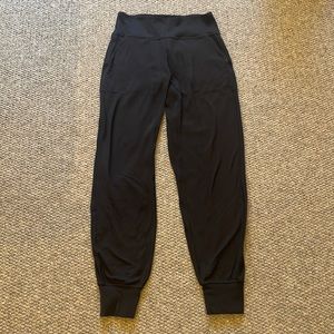 Black Lululemon Joggers size 6